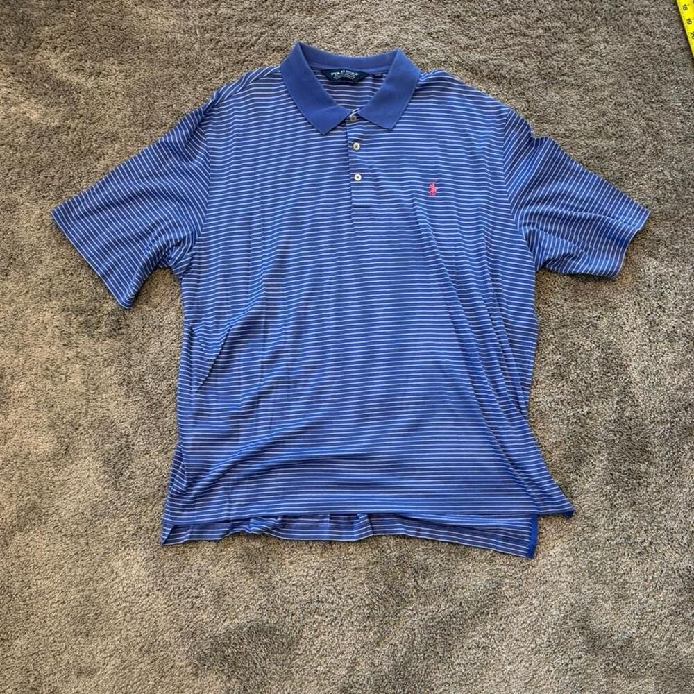 Polo-ralph-lauren Men's Blue and Navy Polo-shirts